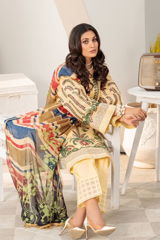 Kohinoor | 3 PC Lawn | Unstitched