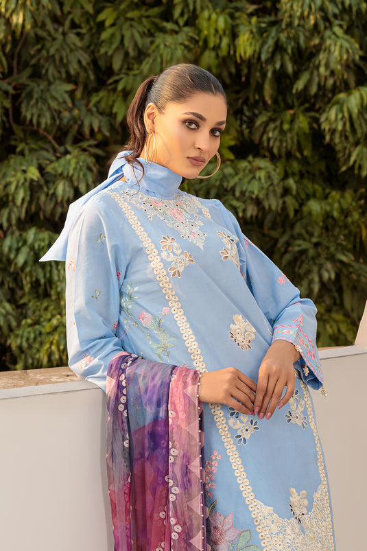 Neel Gagan | 3 PC Lawn | Unstitched